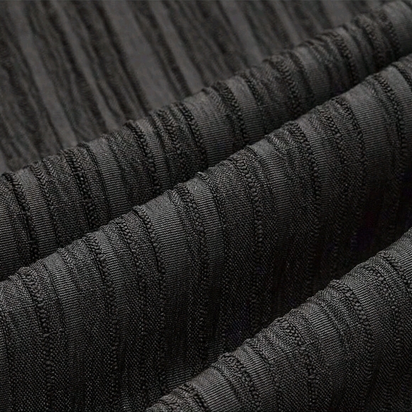 New Boho Sheer Crochet Knit Tie Back Long Dress Black - Picture 6 of 10